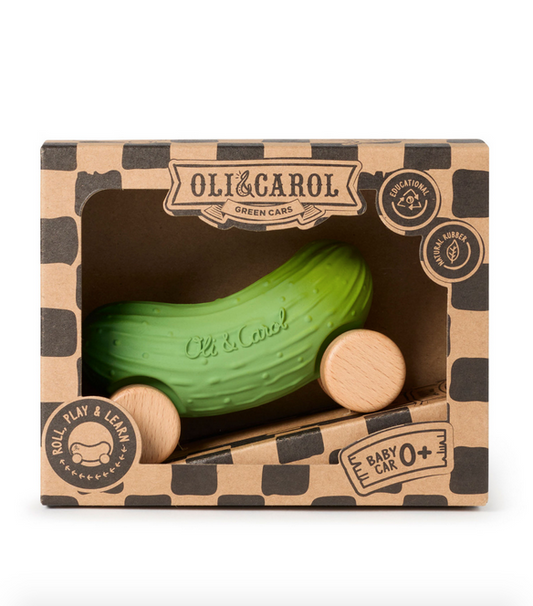 Auto Gurķis ar trasīti, Pepino the Cucumber Car, Oli&Carol, 8437021201895