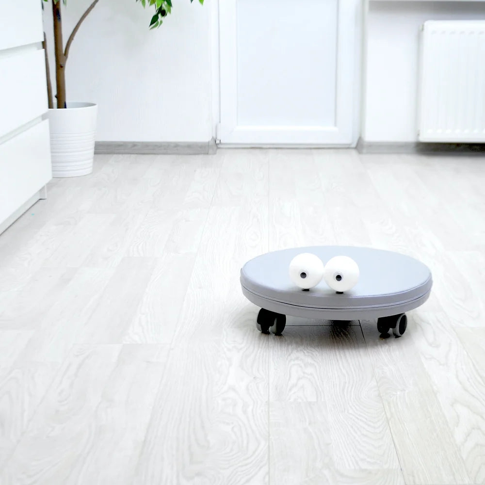 Mīkstie kluči uz riteņiem Mazais Sērfotājs,  Soft Play on Wheels, Oplay, grey, OP01