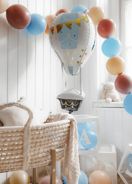 Balonu kastes, Balloon Boxes BABY, 30x30 cm, balts, PUDBAL1-008