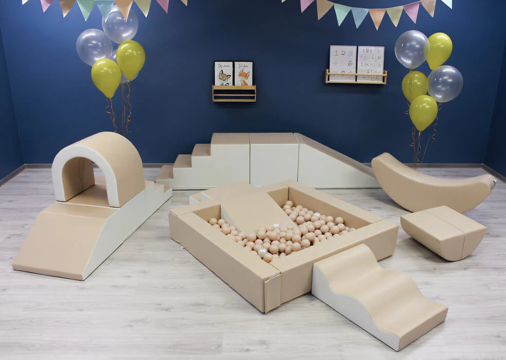 Mīkstie kluči Party Set Soft Play, IGLU - White and beige, balts un bēšs
