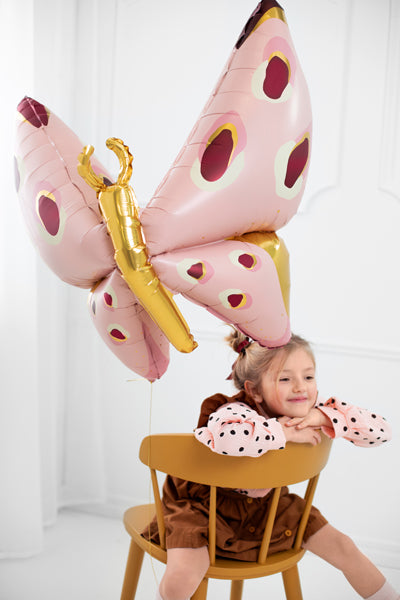 Liels folija balons Tauriņš - pildāms ar gaisu vai hēliju, 120 x 87cm, Hēlija baloni Liepājā