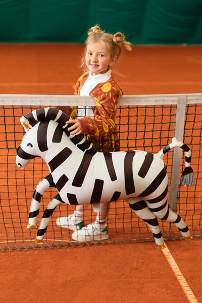 Liels folija balons Zebra - pildāms ar gaisu vai hēliju, 115 x 85cm, Hēlija baloni Liepājā