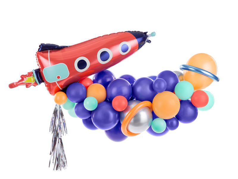 Svētku virtene ar pušķiem - Party Deco Tassel Garland, silver. TG1-018M
