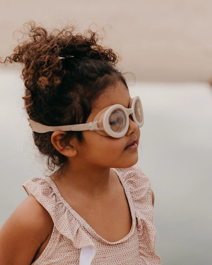 Peldbrilles bērniem Swimming Goggles, Ivory, Mrs Erha