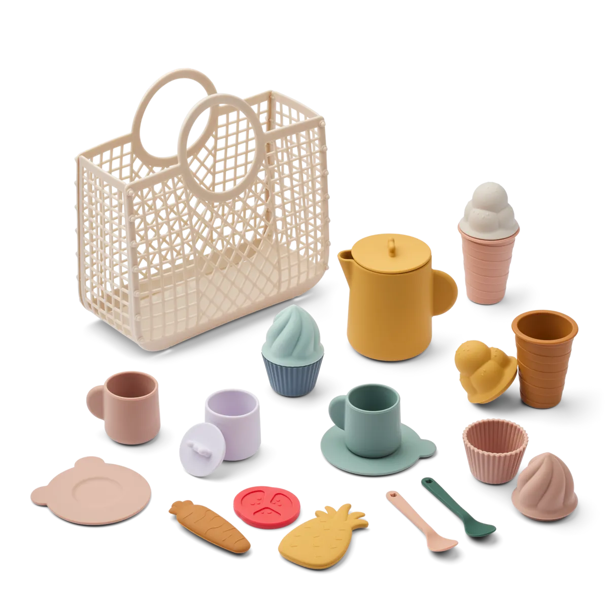 Silikona piknika rotaļu komplekts, Elna Picnic Set, Liewood, LW19716-2472