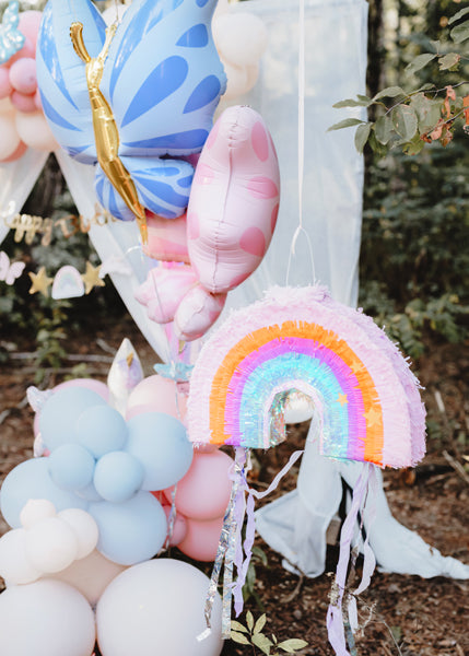 Pinjata varaviksne, Pinata Rainbow, 50x33x10cm, PINS5, Party Deco
