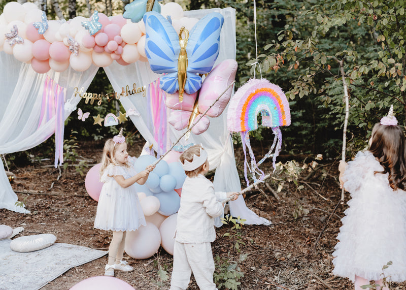 Pinjata varaviksne, Pinata Rainbow, 50x33x10cm, PINS5, Party Deco
