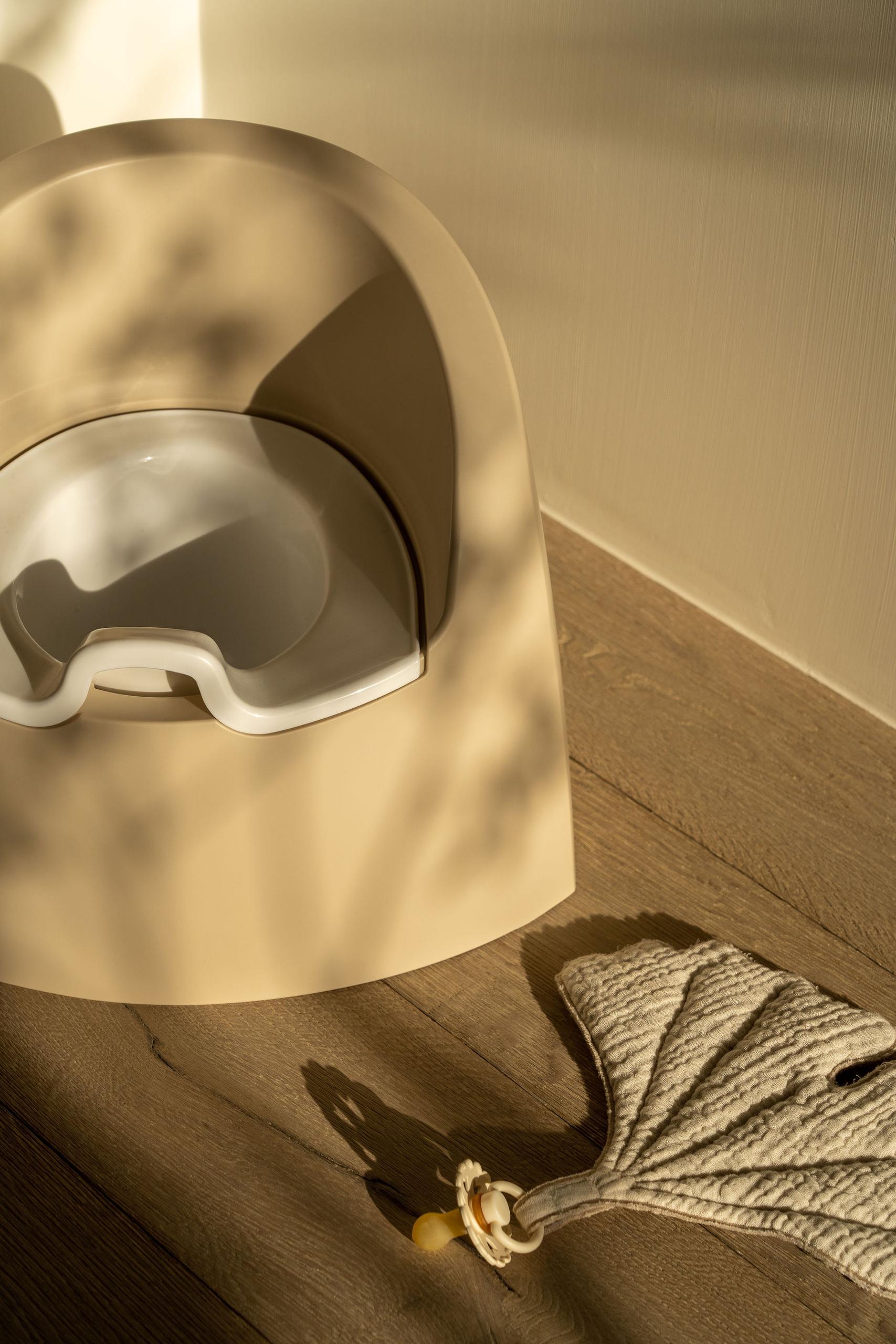 Bērnu podiņš Potty Clay, bēšs, Quax, 5414375188228