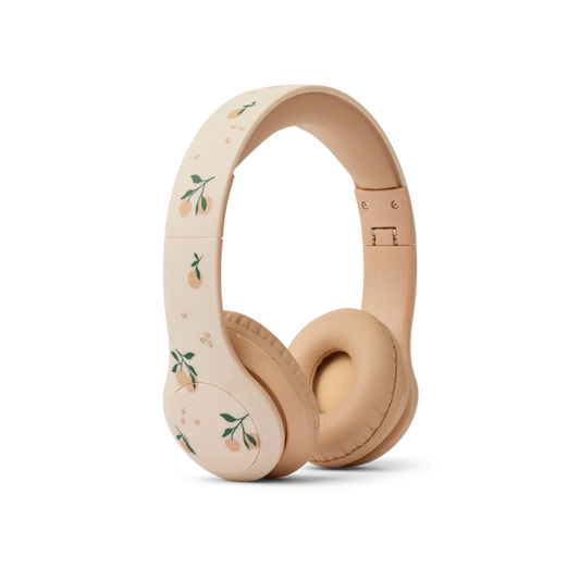 Bezvada austiņas bērniem Peach / Sea shell, Quinn Wireless Headphones, Liewood, LW19891-1232