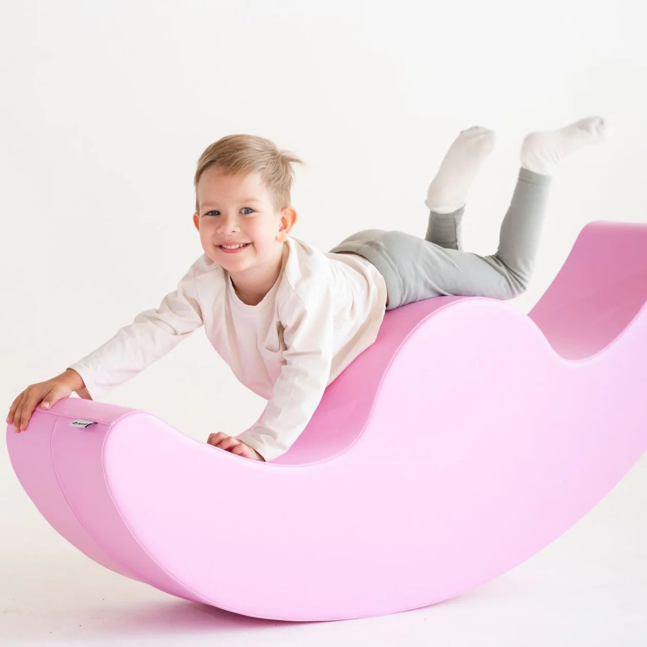 Dubultais šūpuļzirdziņš Buddy, Double Rocker Soft Play, IGLU - rozā, R_BUDDY_6
