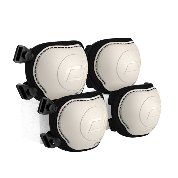 Bērnu aizsargu komplekts, pelēks, Protector Set Ash, Scoot and Ride, Size XXS