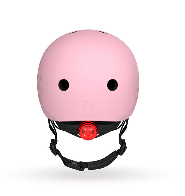 Bērnu ķivere rozā, Helmet Rose, Scoot and Ride, S-M