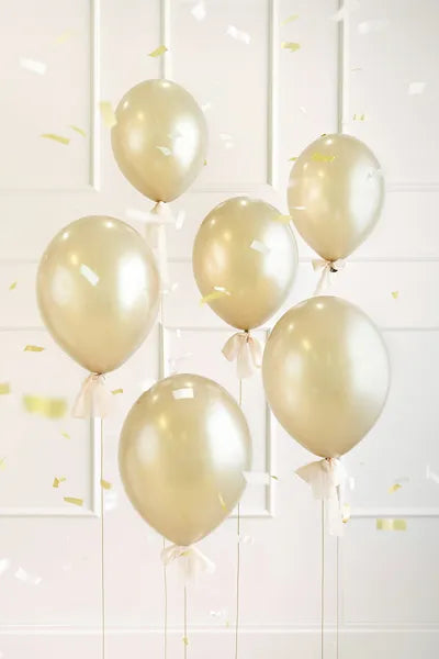 Balons - Cold gold Balloon, zelta, 30cm, SB14M-019Z