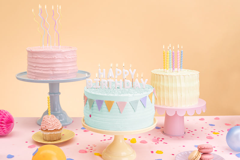 Svecītes kūkai Happy Birthday, Cake Candles, baltas, 2,5cm
Artikuls: SCS-13-008