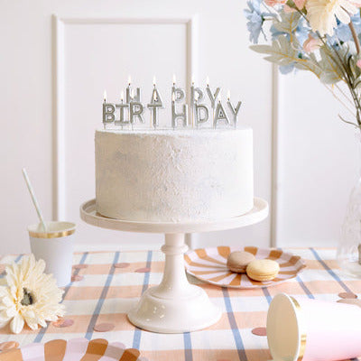 Svecītes kūkai Happy Birthday, Cake Candles, sudraba, 2,5cm
Artikuls: SCS-13-018