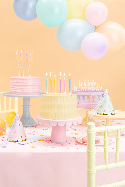 Dzimšanas dienas svecītes kūkai - viļņainas, Birthday Cake Candles, Curl
Artikuls: SCS-15-000