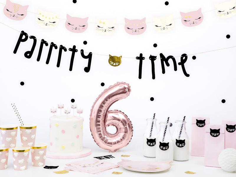 Dzimšanas dienas kūkas svecītes - Kaķīši, Birthday Cake Candles, Cat, SCS-4