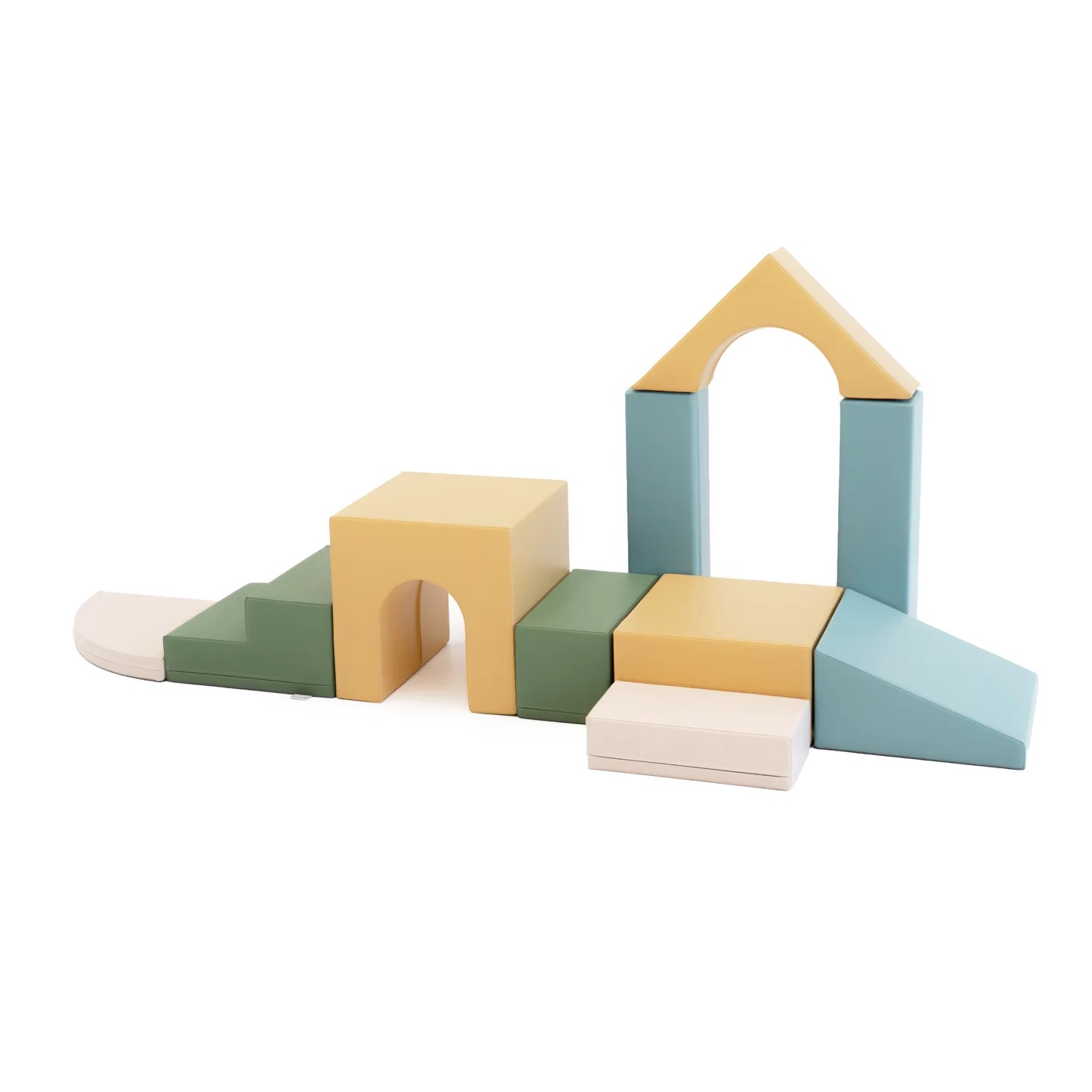Mīkstie kluči Creativity Multifunctional Foam Play, IGLU - Pastel Sea, SET_21_08