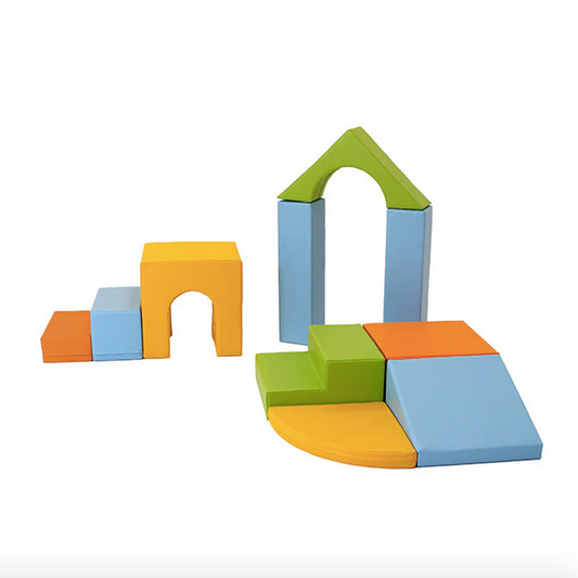 Mīkstie kluči Creativity Multifunctional Foam Play, IGLU - Light Multi Color, gaiši krāsains, SET_21_2