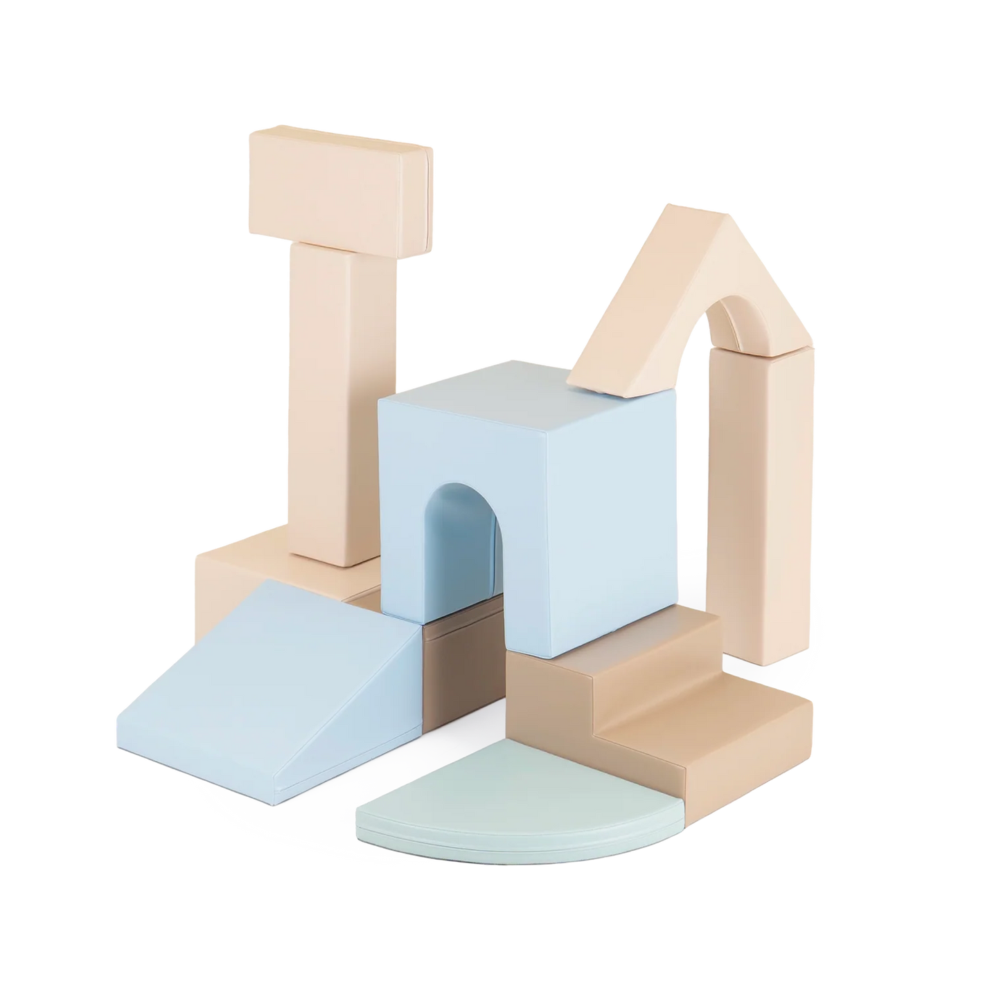 Mīkstie kluči Creativity Multifunctional Foam Play, IGLU - Earth Pastel, SET_21_42