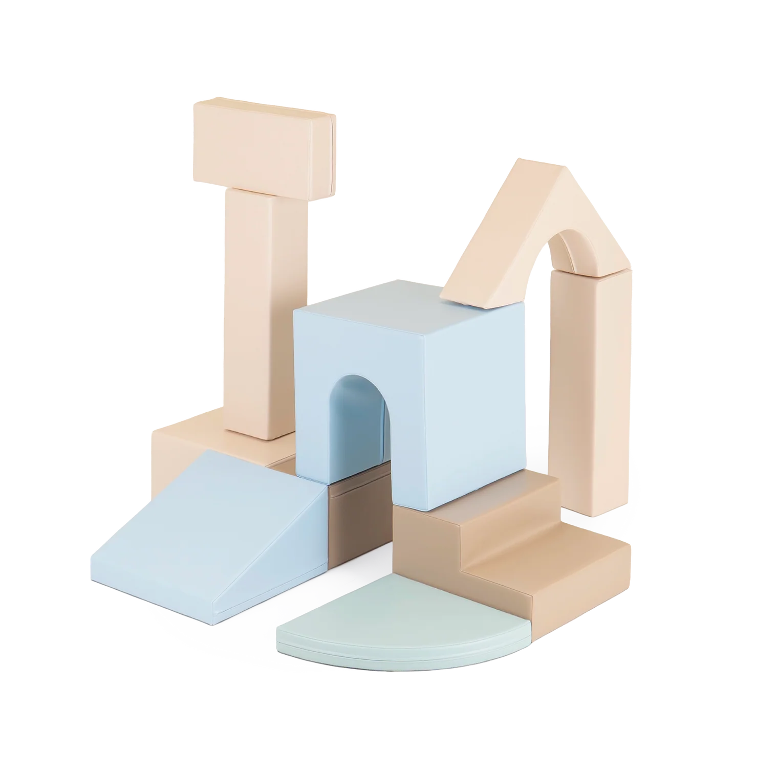 Mīkstie kluči Creativity Multifunctional Foam Play, IGLU - Earth Pastel, SET_21_42