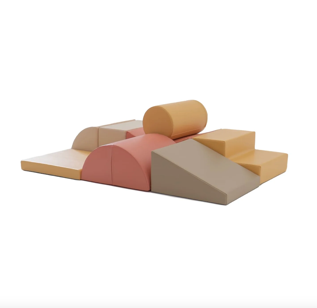 IGLU Soft Play Set Adventurer, pastel pink, mīkstie kluči, rozā, SET_33_10
