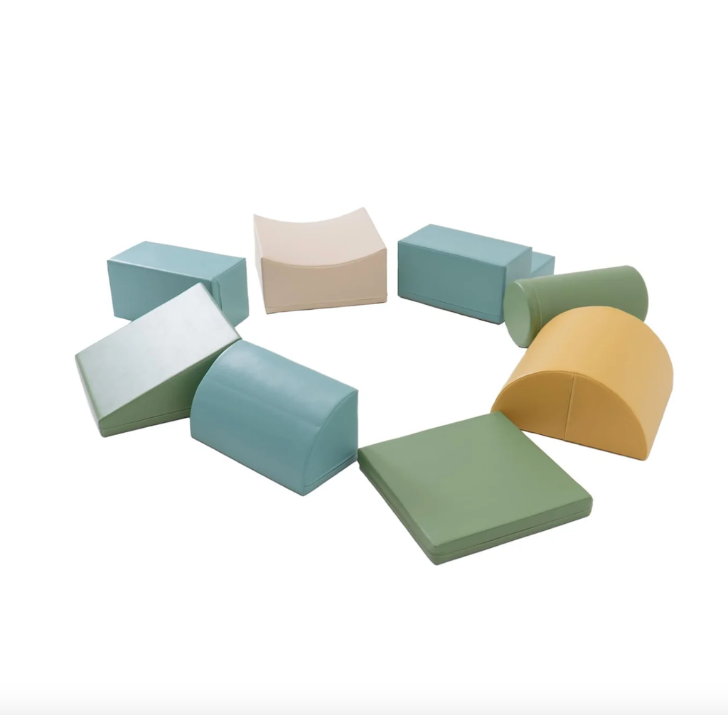 IGLU Soft Play Set Adventurer, pastel turquoise, mīkstie kluči, tirkīza, SET_33_9