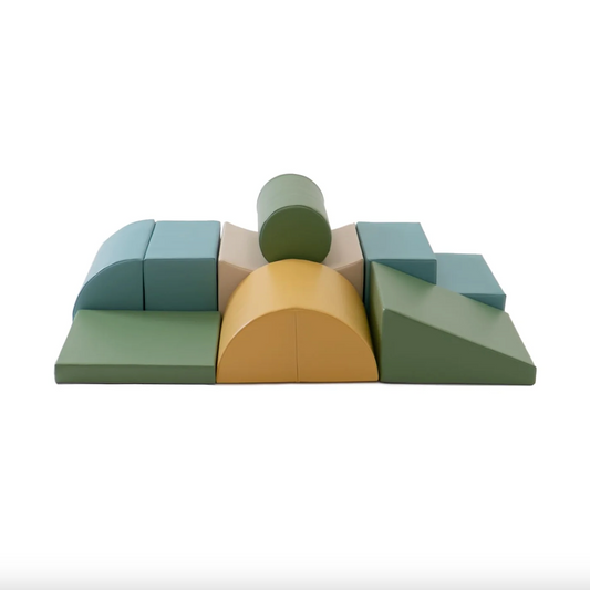 IGLU Soft Play Set Adventurer, pastel turquoise, mīkstie kluči, tirkīza, SET_33_9