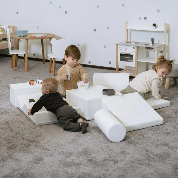 Mīkstie kluči Discoverer Soft Play, IGLU - White, balts, SET_34_3