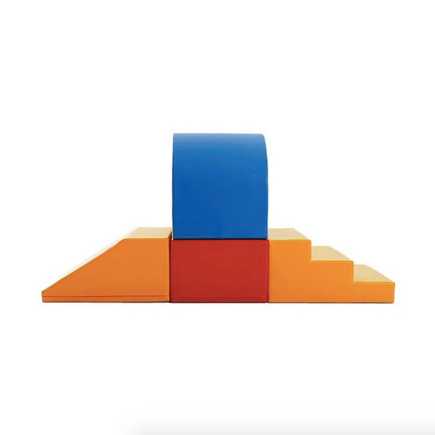 Mīkstie kluči Tunnel Soft Play, IGLU - daudzkrāsains, multicolor, SET35X_1