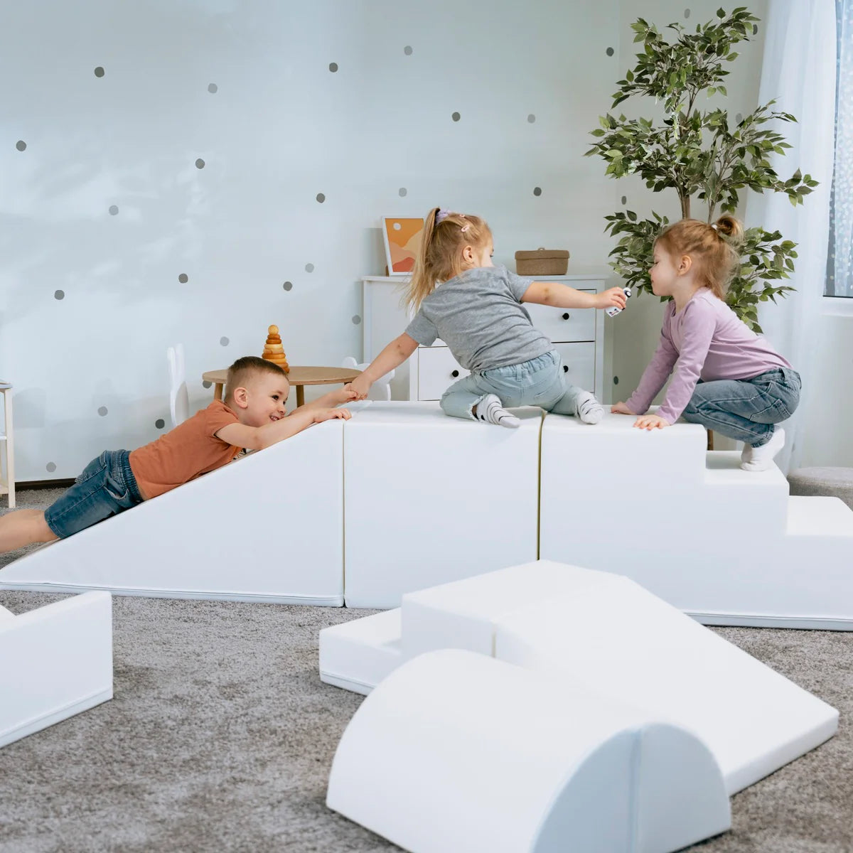 Mīkstie kluči Party Set Soft Play, IGLU - White, balts