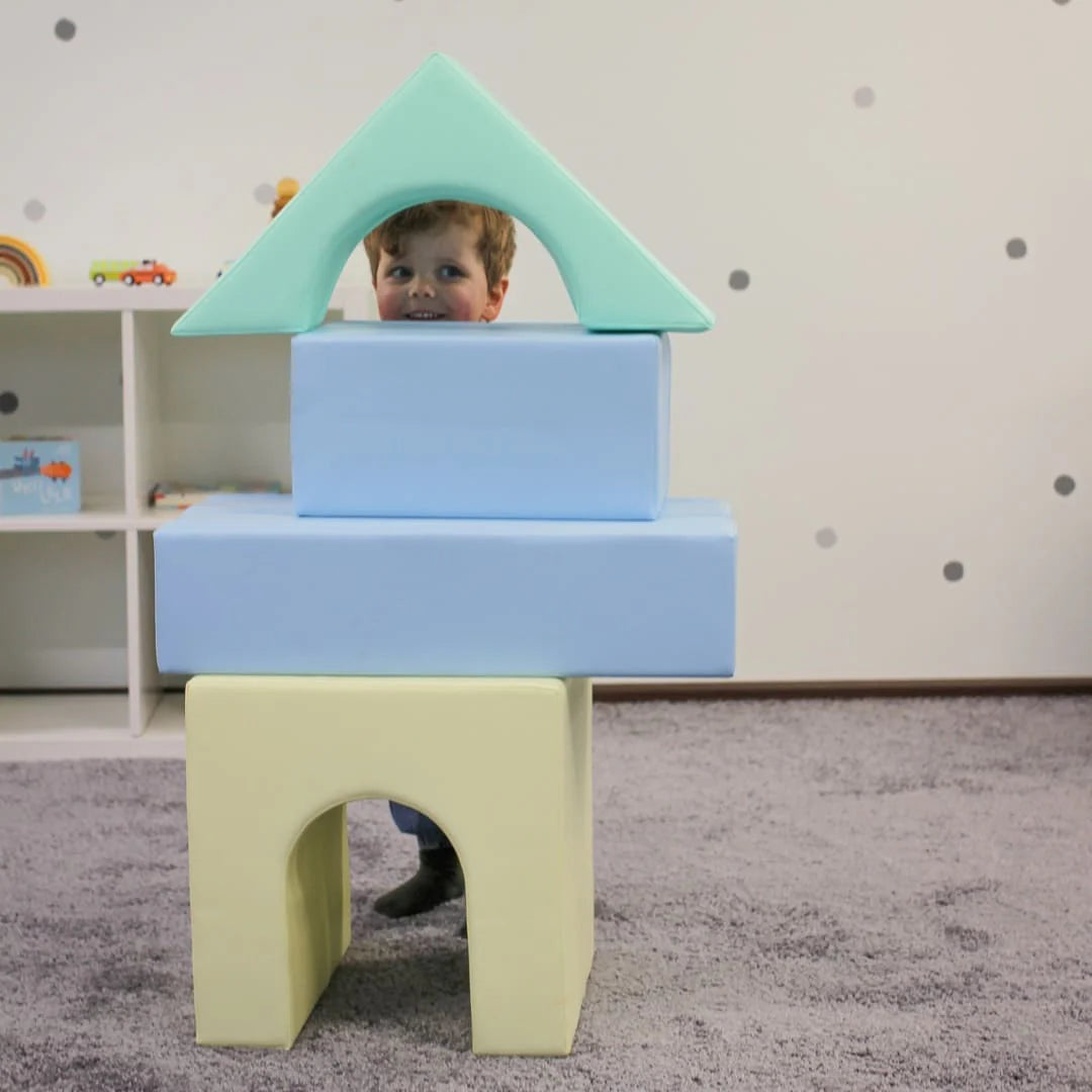 Mīkstie kluči Challenger Set Soft Play, IGLU - pasteļa zils, SET_37
