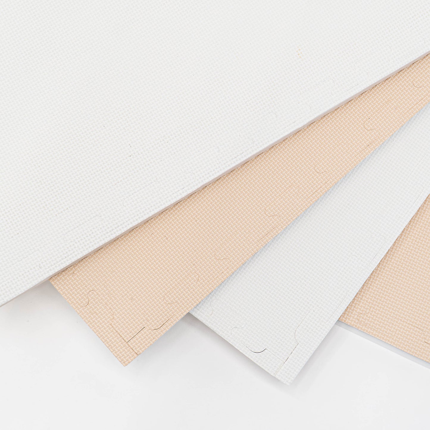 Divpusīgs rotaļu paklājs XL bēšs/balts, Playmats Beige/White, IGLU, SET_PLAYMATSXL_26