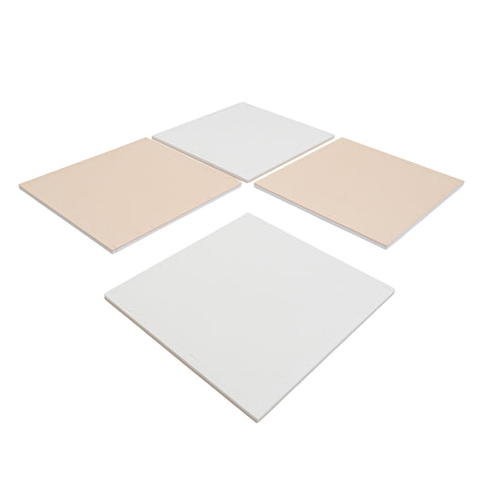 Divpusīgs rotaļu paklājs XL bēšs/balts, Playmats Beige/White, IGLU, SET_PLAYMATSXL_26