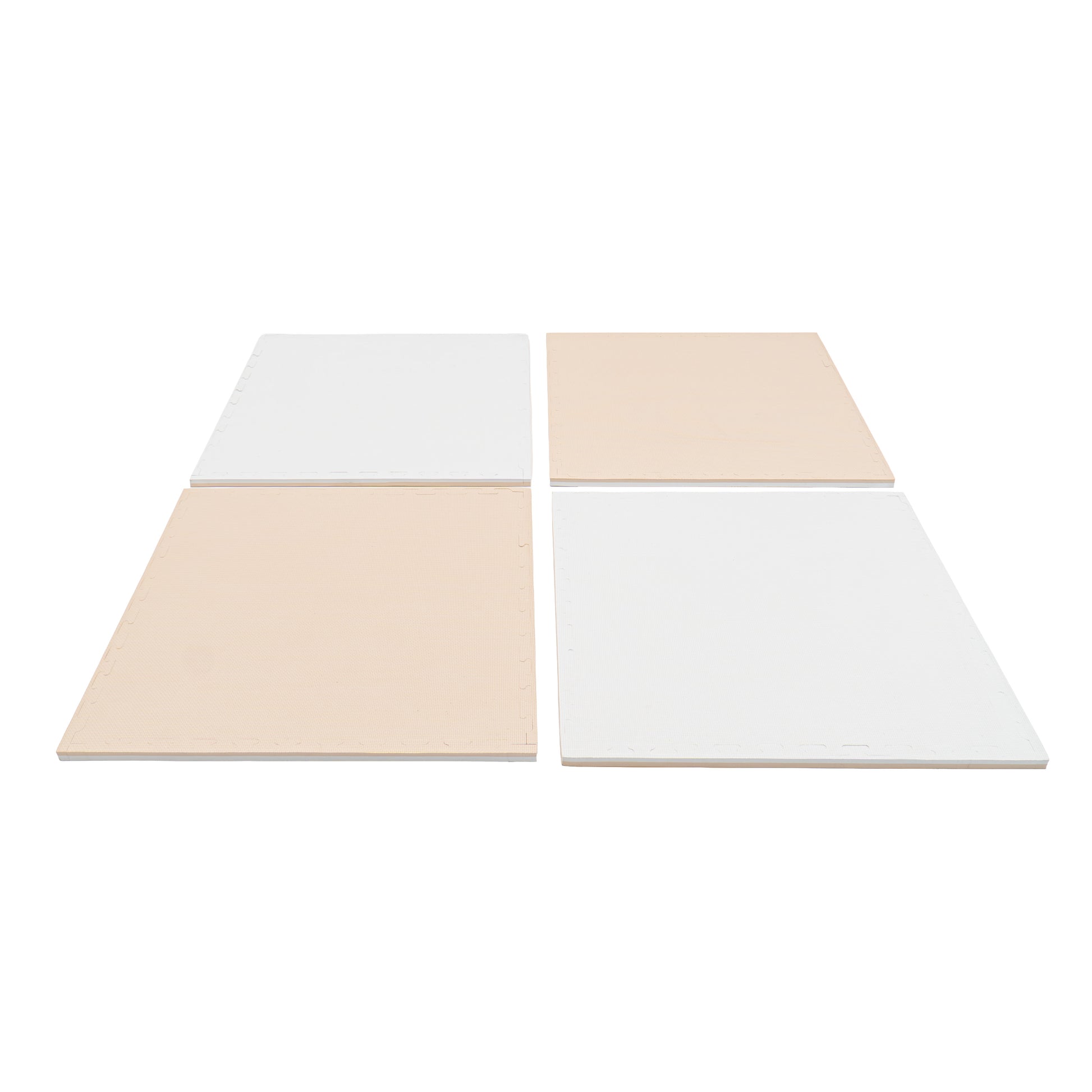 Divpusīgs otaļu paklājs XL bēšs/balts, Playmats Beige/White, IGLU, SET_PLAYMATSXL_26