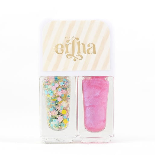 Bērnu nagu laka, Kids Nail Polish, Sprinkle Candy, 2 gab, Mrs.Ertha, ER1406