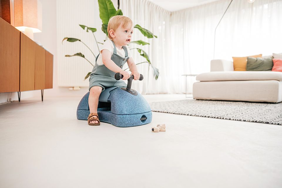 Mazuļu staigulis / braucamais, zils, My First Steel, Scoot and Ride, 96595