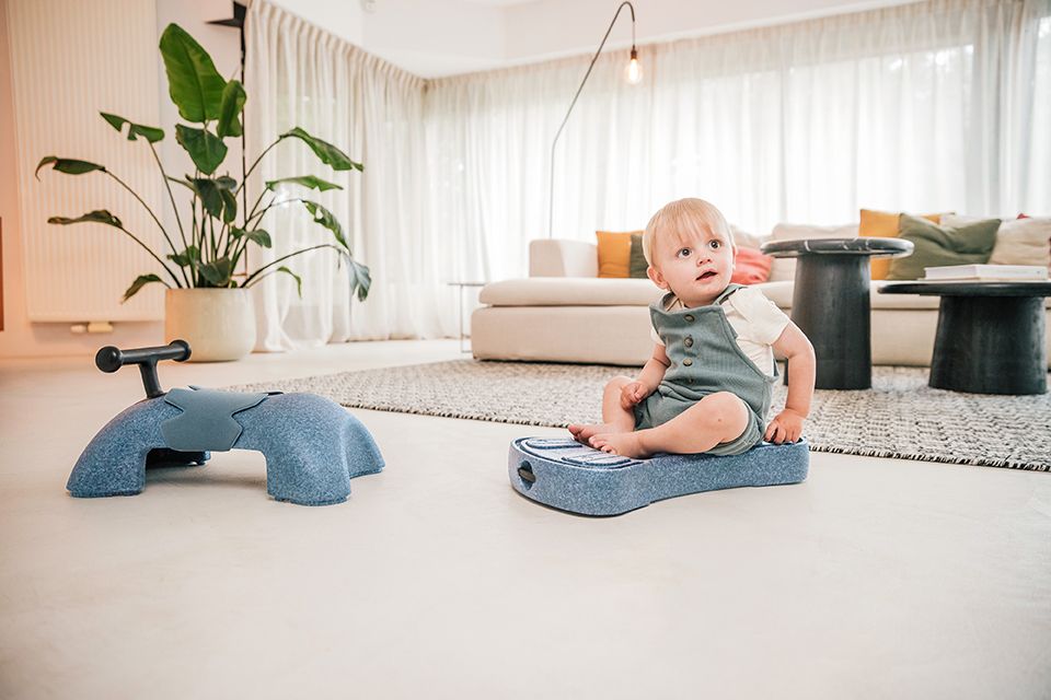 Mazuļu staigulis / braucamais, zils, My First Steel, Scoot and Ride, 96595