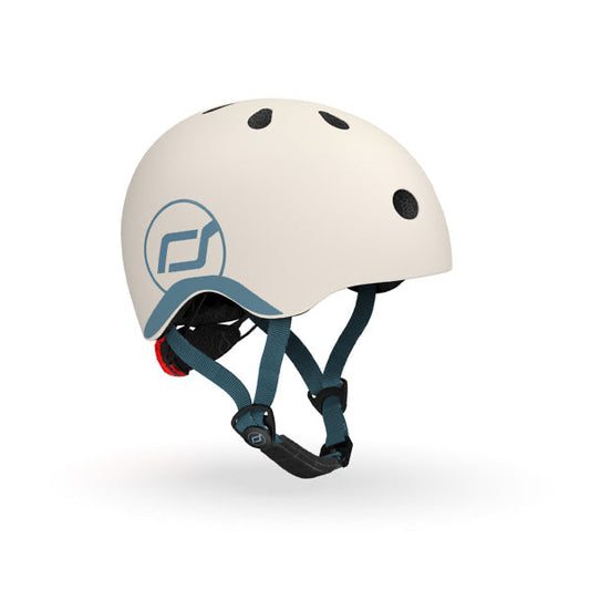 Bērnu ķivere pelēka, Helmet Ash, Scoot and Ride, 96360
