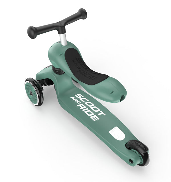 Transformējams skrejritenis Highway Kick 1, 2in1, Forest, Scoot and Ride, 96269