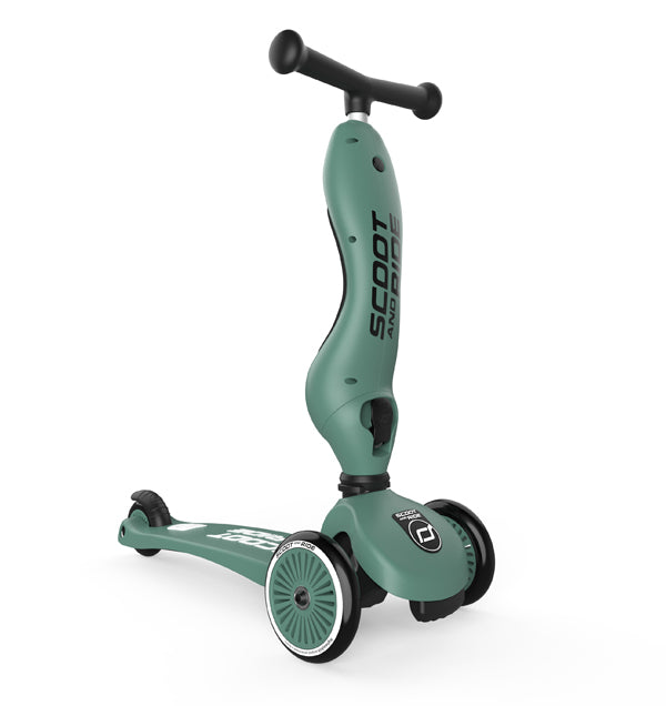 Transformējams skrejritenis Highway Kick 1, 2in1, Forest, Scoot and Ride, 96269