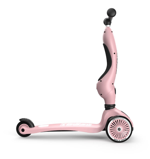 Transformējams skrejritenis Highway Kick 1, 2in1, Rose, Scoot and Ride, rozā 96270