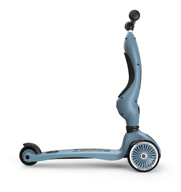Transformējams skrejritenis Highway Kick 1, 2in1, Steel, Scoot and Ride, 96271