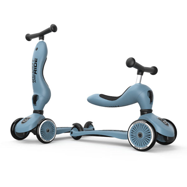 Transformējams skrejritenis Highway Kick 1, 2in1, Steel, Scoot and Ride, 96271