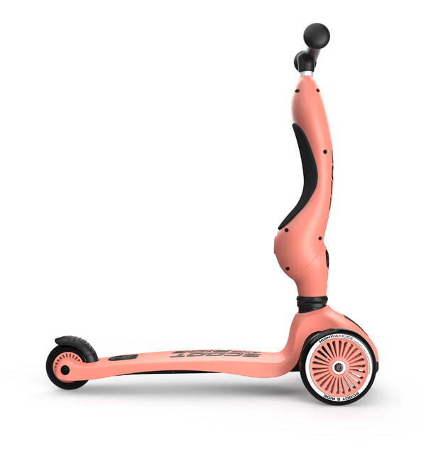 Transformējams skrejritenis Highway Kick 1, 2in1, Peach, Scoot and Ride, 96353