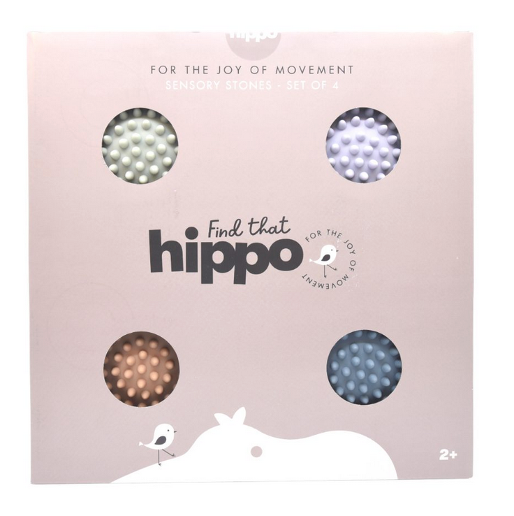 Sensorie līdzsvara masāžas akmeņi, Sensory Stones Sunset, Find That Hippo