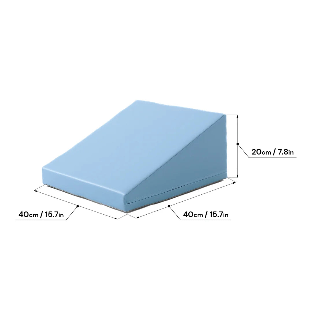 Slīdkalniņš Wedge Soft Play, IGLU - Light Blue, gaiši zils, Sh_E_183_v_01