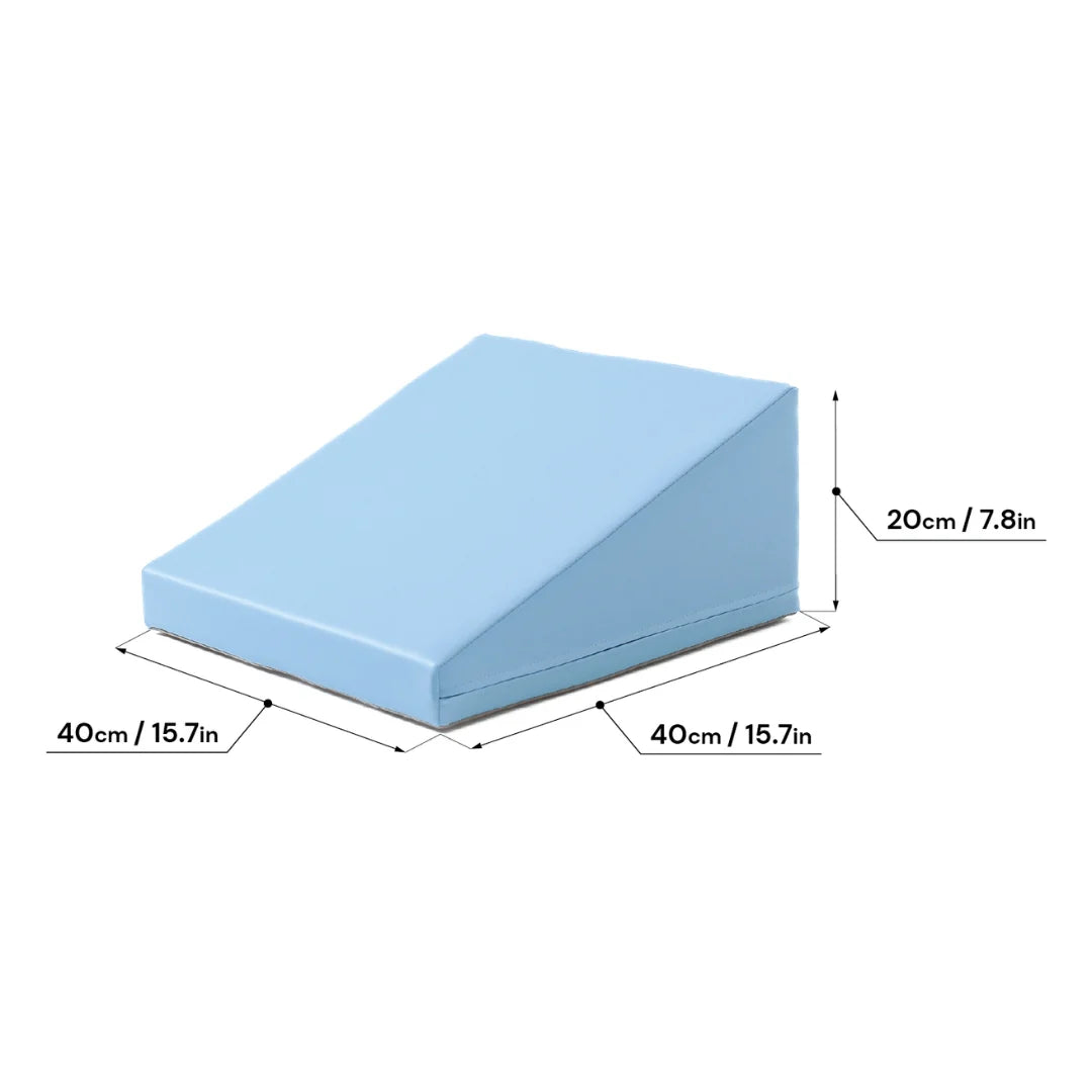 Slīdkalniņš Wedge Soft Play, IGLU - Baby Blue, zils, Sh_E_208_v_09