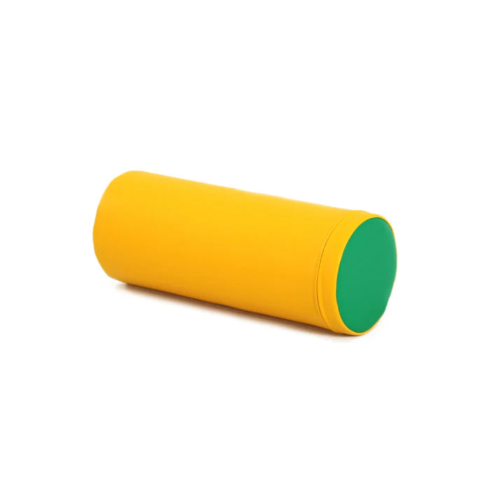 Cilindro volelis, Soft Play Cylinder, IGLU - Yellow/Green, geltona ir žalia