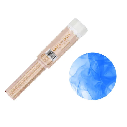 Dūmu svece, zila, Color Smoke Bomb "It's a Boy", 22.5cm, Party Deco, RAC1-001